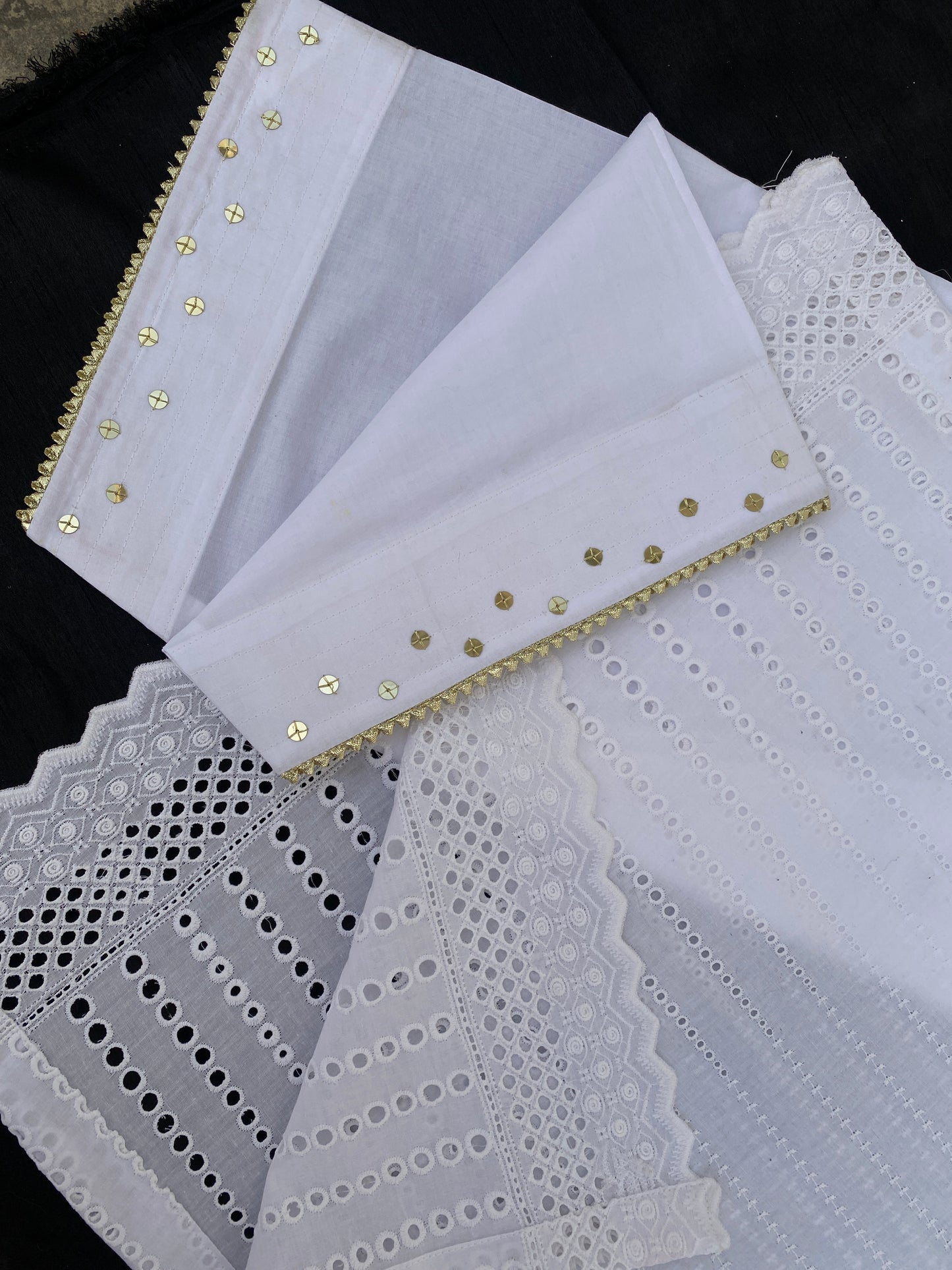 UNSTITCHED CHICKANKARI