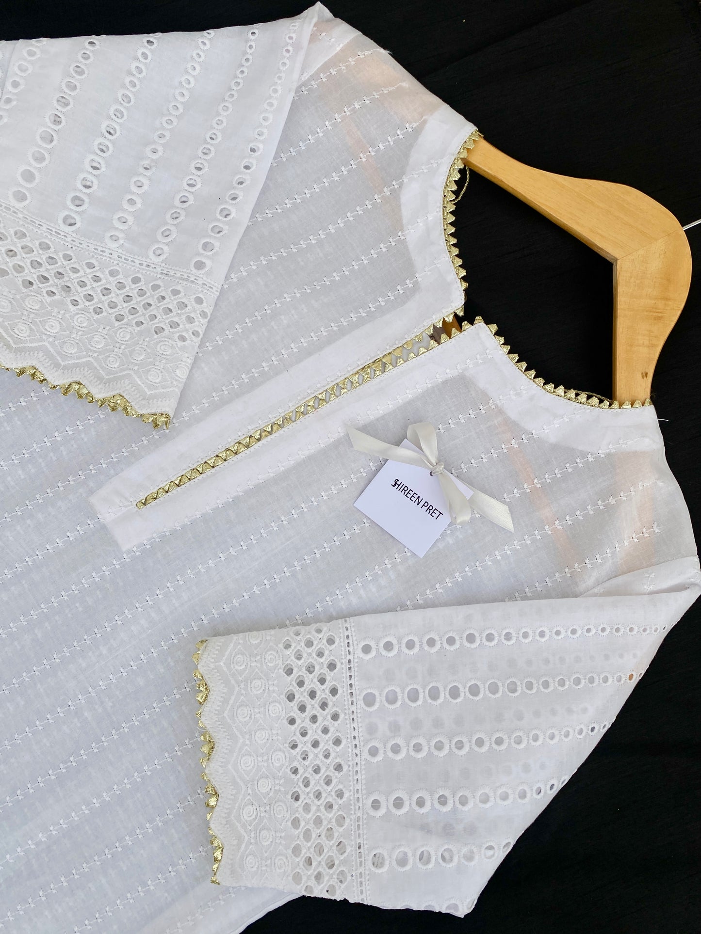 UNSTITCHED CHICKANKARI